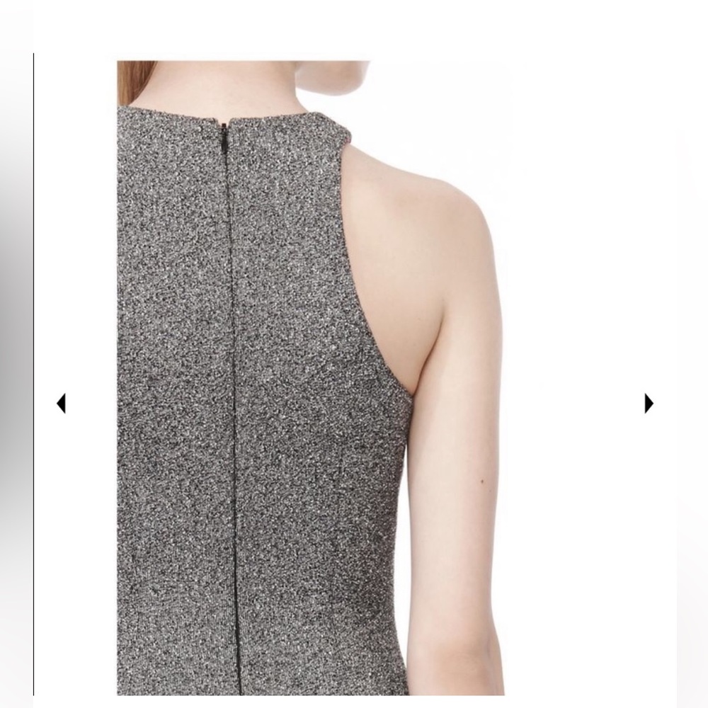 T Alexander Wang Neoprene Racerback Dress Sz 10 - Picture 8 of 9